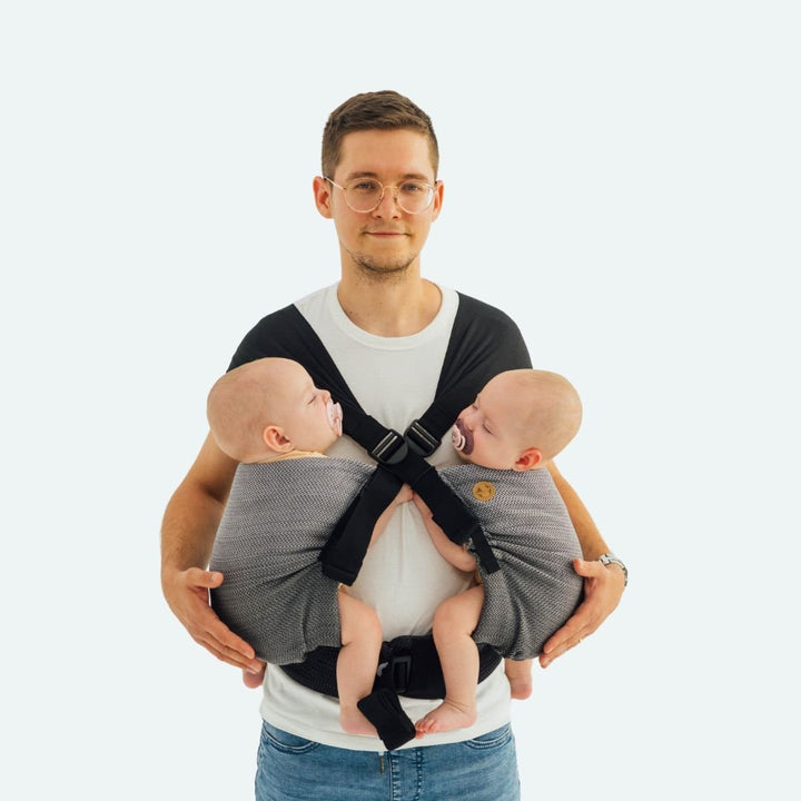 LennyLamb - BABY CARRIER HIRE: LennyTwin - Adjustable Twin Baby Carrier - Cloth and Carry