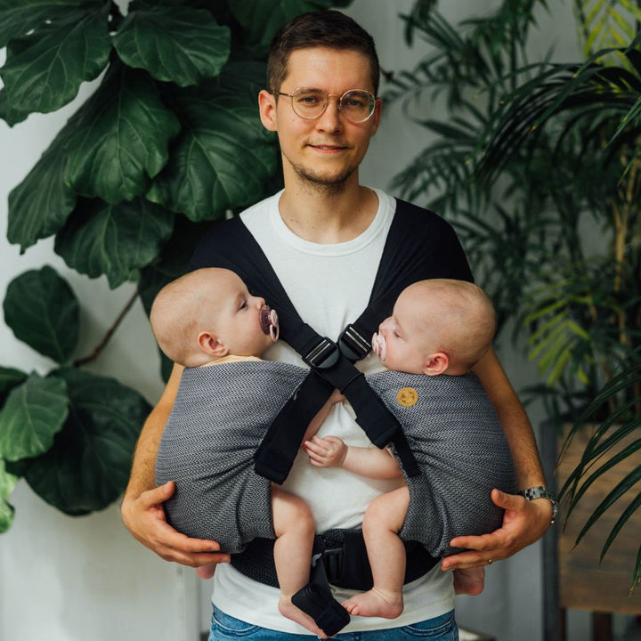 LennyLamb - BABY CARRIER HIRE: LennyTwin - Adjustable Twin Baby Carrier - Cloth and Carry
