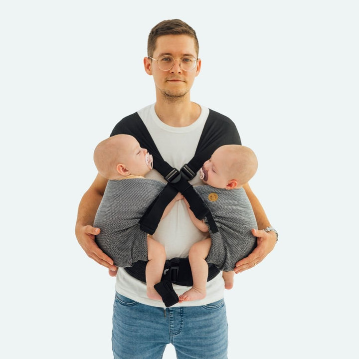 LennyLamb - BABY CARRIER HIRE: LennyTwin - Adjustable Twin Baby Carrier - Cloth and Carry
