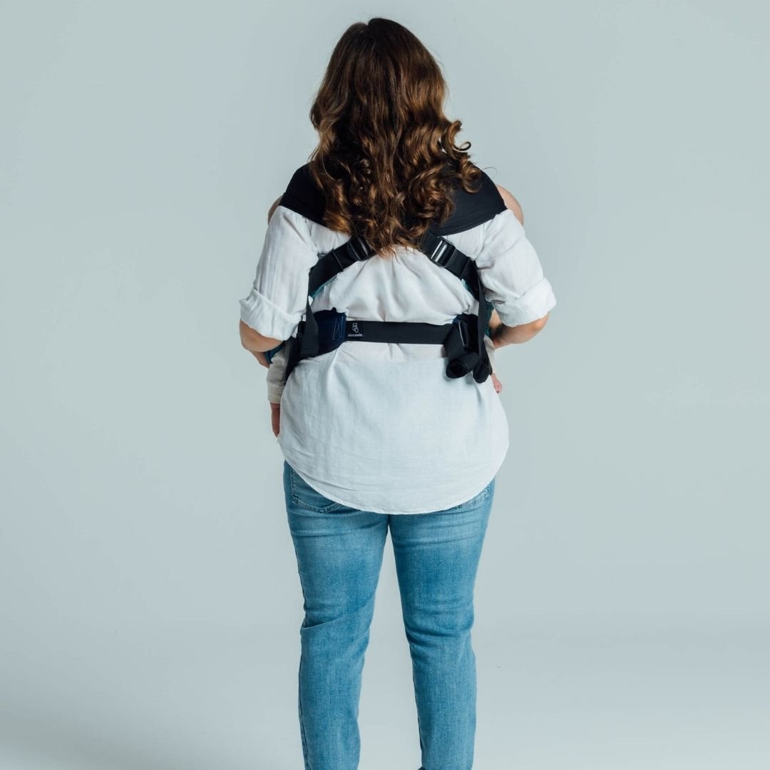 LennyLamb-LennyTwin - Adjustable Twin Baby Carrier - Peanut Butter - Cloth and Carry