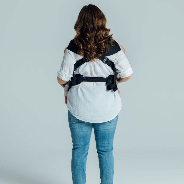 LennyLamb-LennyTwin - Adjustable Twin Baby Carrier - Peanut Butter - Cloth and Carry
