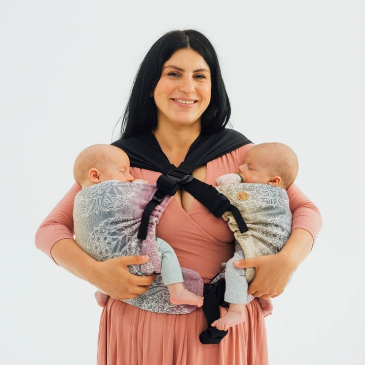 LennyLamb-LennyTwin - Adjustable Twin Baby Carrier - Wild Wine Vineyard - Cloth and Carry
