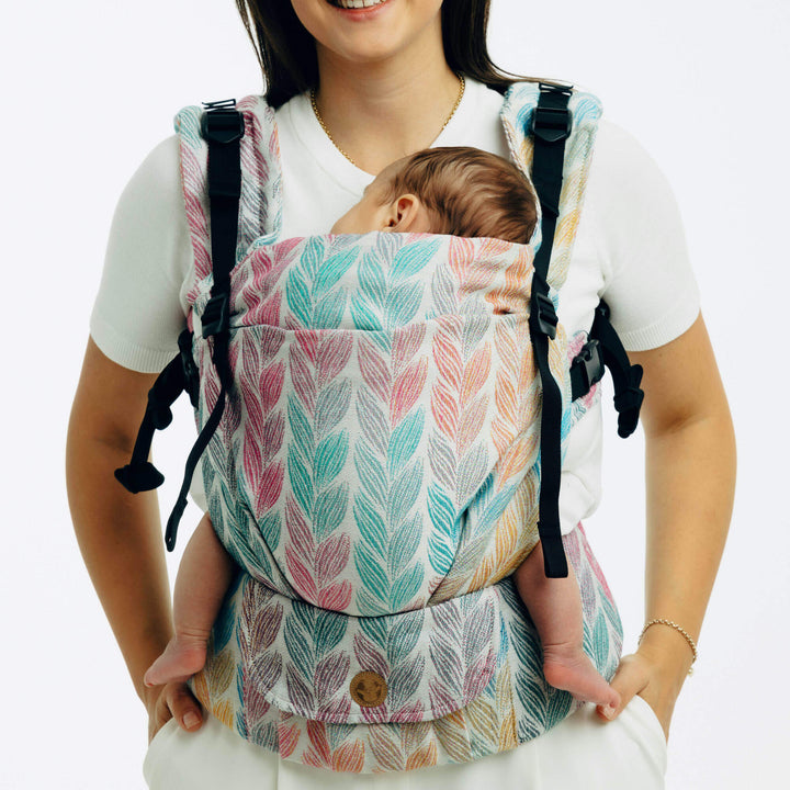LennyLamb - LennyUpGrade PRO Baby Carrier - Tangled Plait - Cloth and Carry
