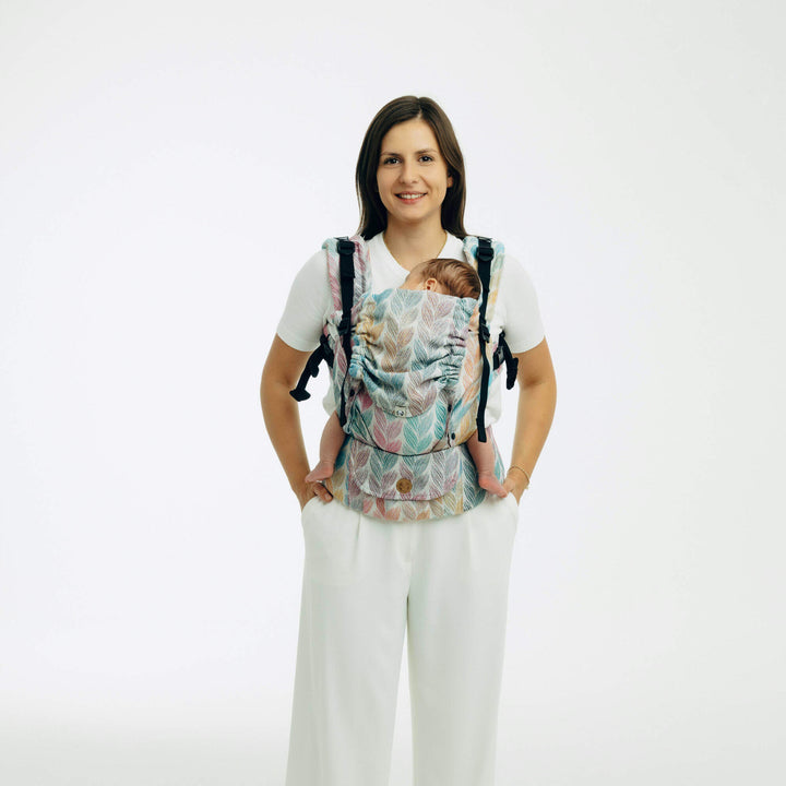 LennyLamb - LennyUpGrade PRO Baby Carrier - Tangled Plait - Cloth and Carry