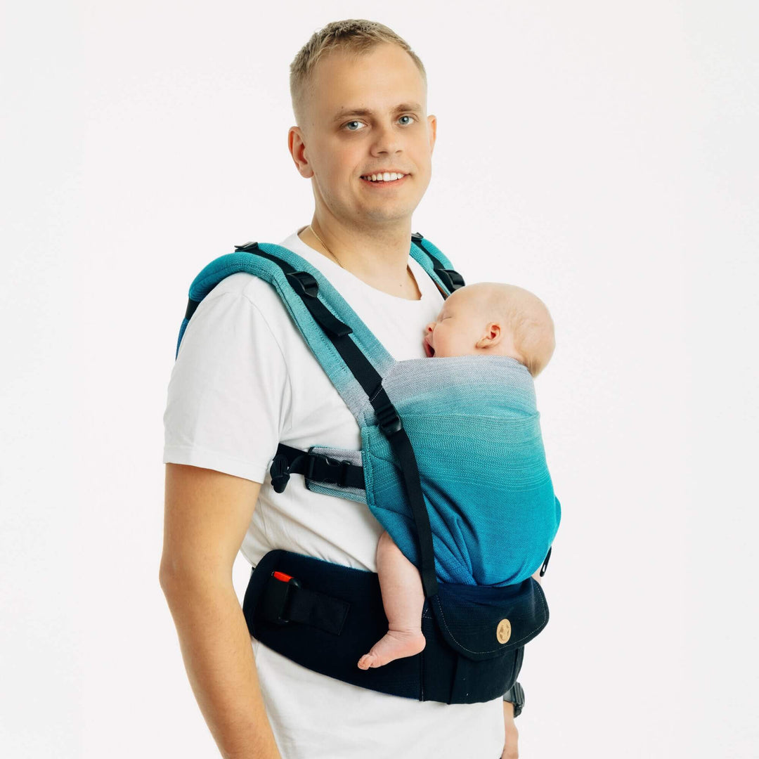 LennyLamb - LennyUpGrade PRO Baby Carrier - Airglow - Cloth and Carry