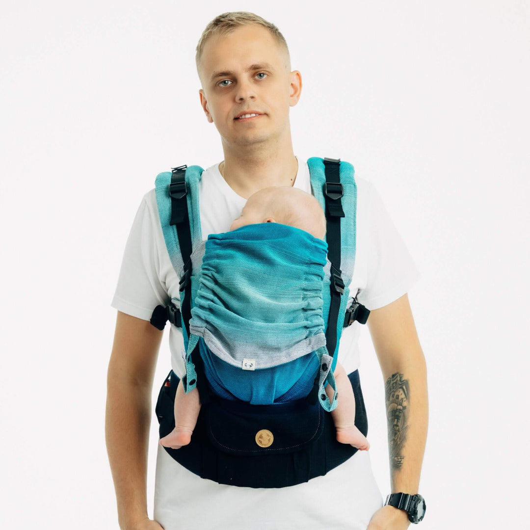 LennyLamb - LennyUpGrade PRO Baby Carrier - Airglow - Cloth and Carry