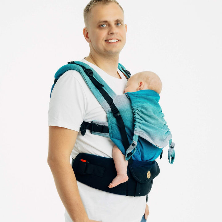 LennyLamb - LennyUpGrade PRO Baby Carrier - Airglow - Cloth and Carry