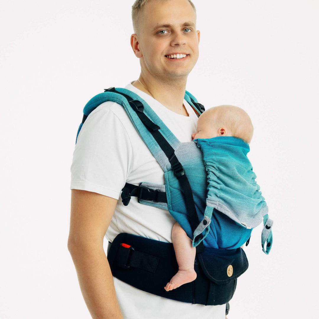 LennyLamb - LennyUpGrade PRO Baby Carrier - Airglow - Cloth and Carry