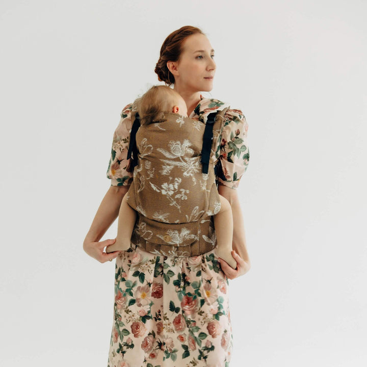 LennyUpGrade PRO Baby Carrier - Herbarium Raindrops * Ships in two weeks *