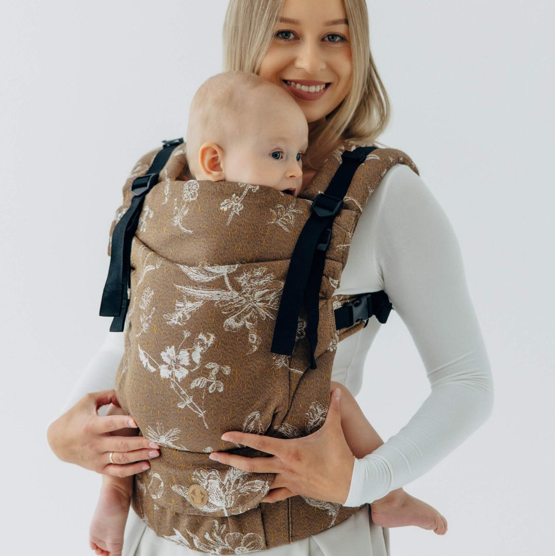 LennyUpGrade PRO Baby Carrier - Herbarium Raindrops * Ships in two weeks *