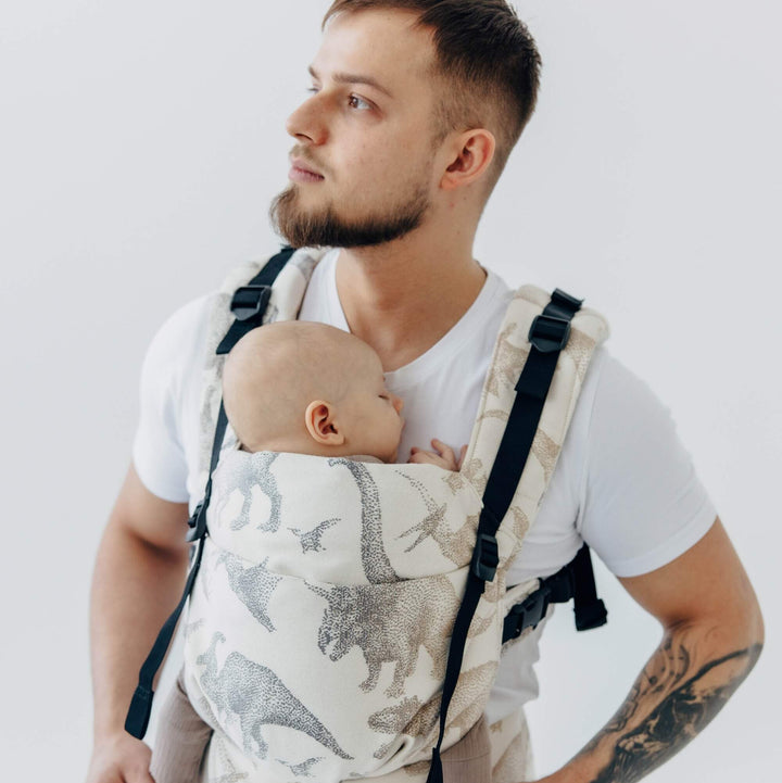 LennyLamb-LennyUpGrade PRO Baby Carrier - Jurassic - Ice Desert - Cloth and Carry