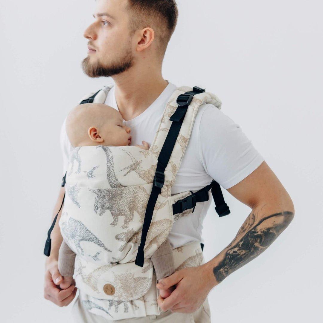 LennyLamb-LennyUpGrade PRO Baby Carrier - Jurassic - Ice Desert - Cloth and Carry