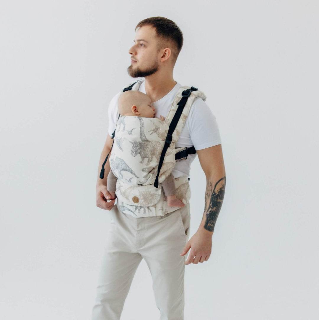 LennyLamb-LennyUpGrade PRO Baby Carrier - Jurassic - Ice Desert - Cloth and Carry
