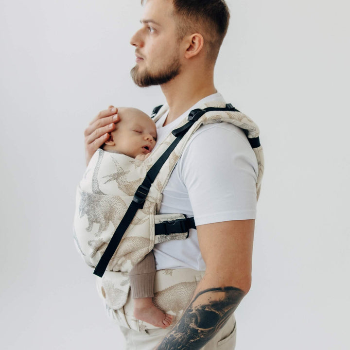 LennyLamb-LennyUpGrade PRO Baby Carrier - Jurassic - Ice Desert - Cloth and Carry