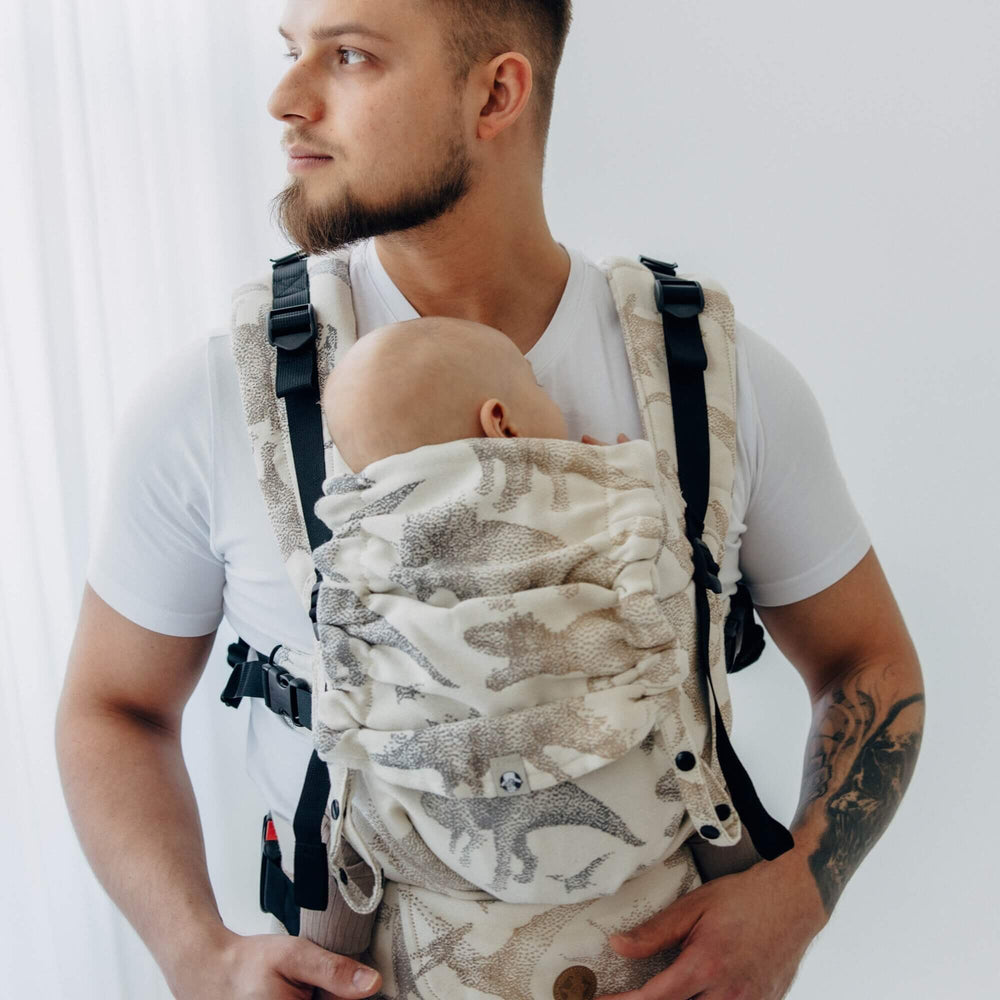 LennyLamb-LennyUpGrade PRO Baby Carrier - Jurassic - Ice Desert - Cloth and Carry
