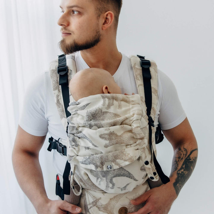 LennyLamb-LennyUpGrade PRO Baby Carrier - Jurassic - Ice Desert - Cloth and Carry