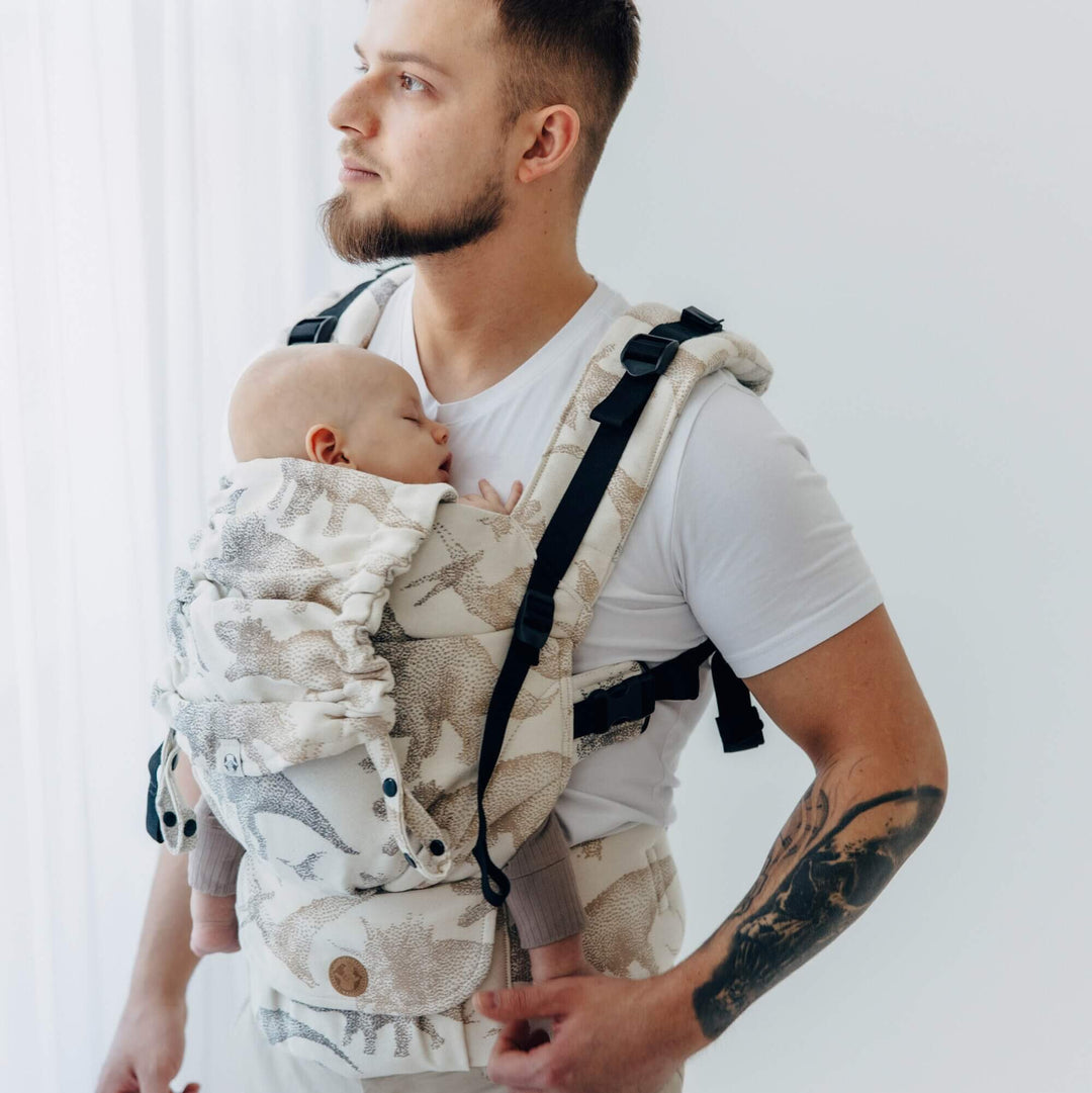 LennyLamb-LennyUpGrade PRO Baby Carrier - Jurassic - Ice Desert - Cloth and Carry