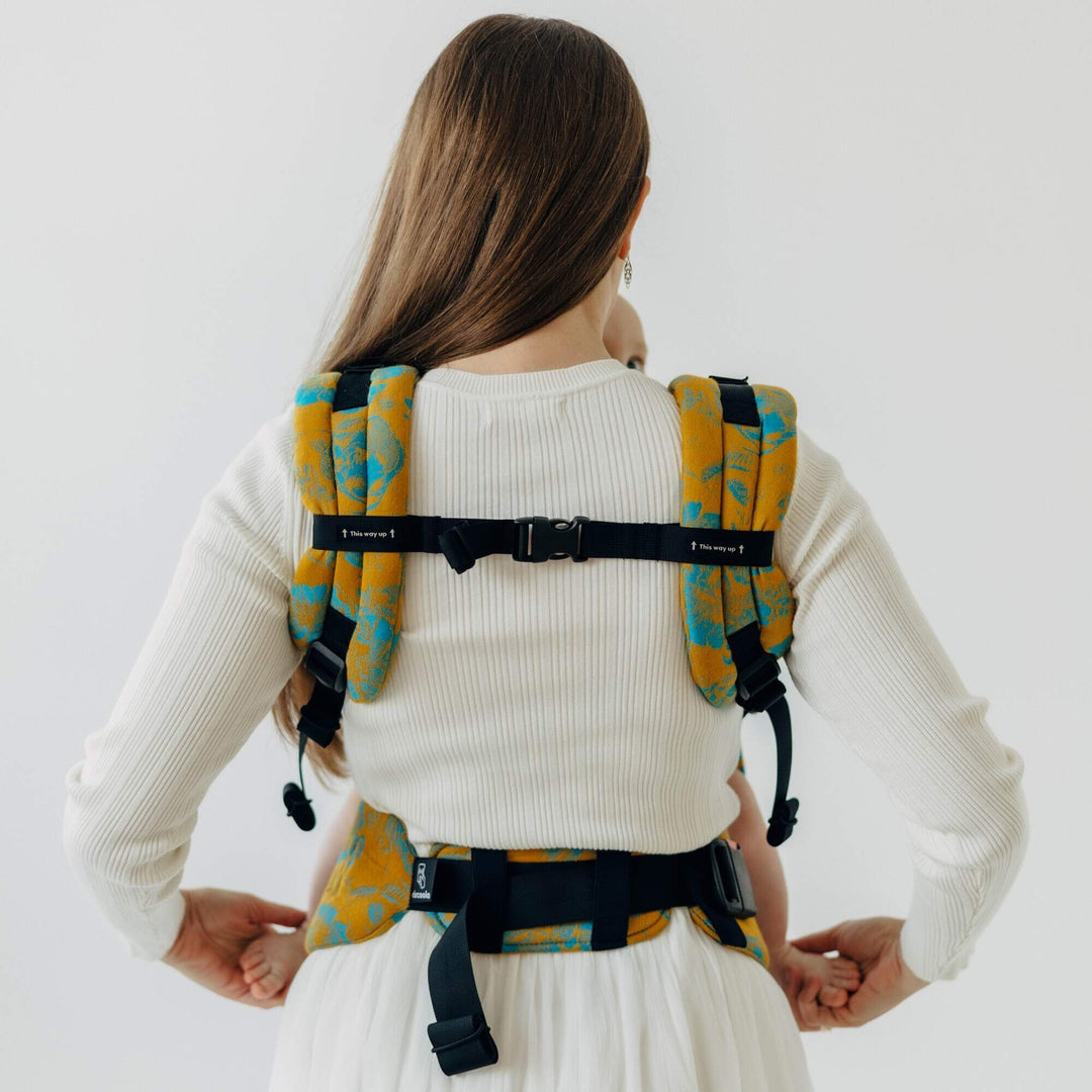 LennyLamb-LennyUpGrade PRO Baby Carrier - Retro'n'Roses Rosarium - Cloth and Carry