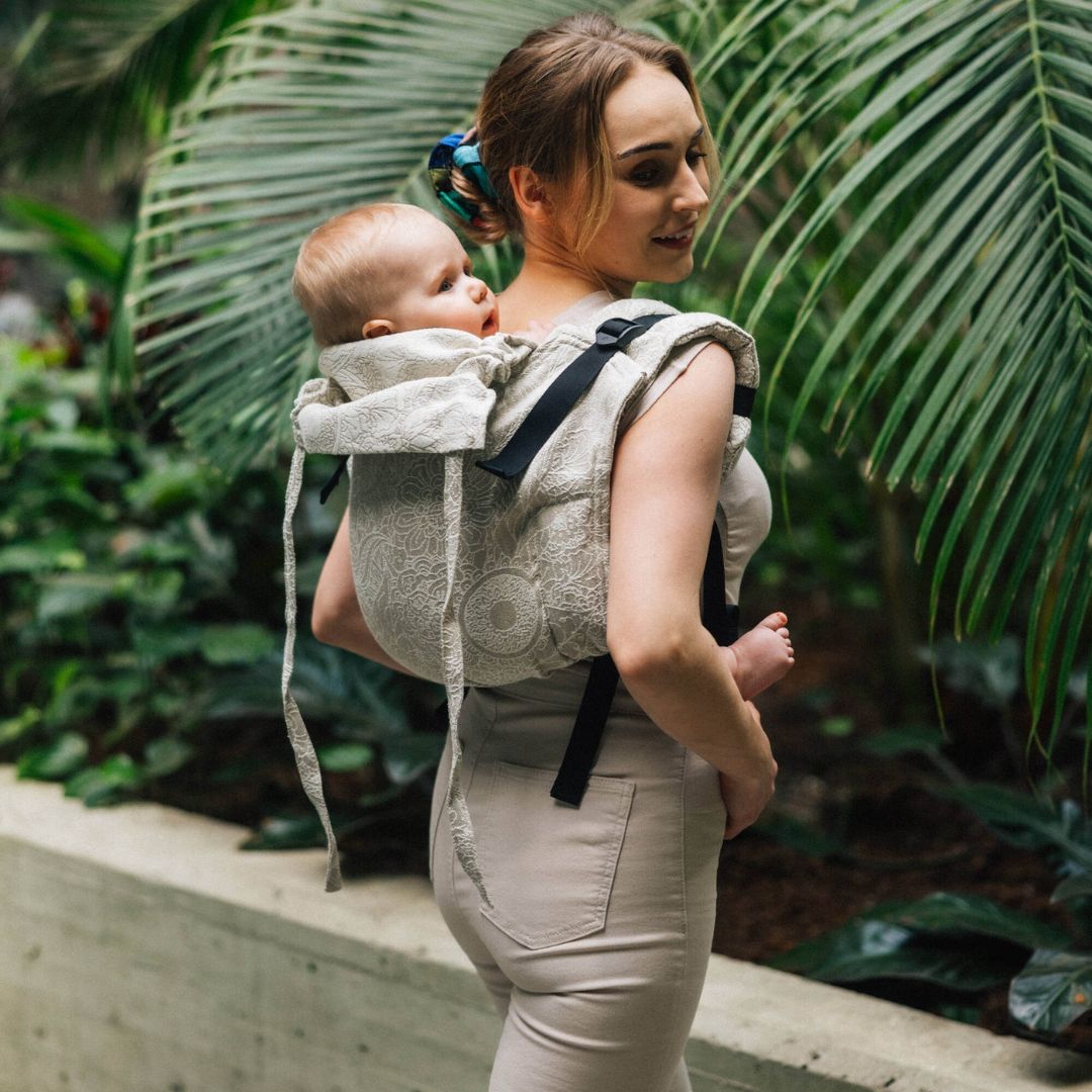 LennyLamb - LennyLamb Onbuhimo - Wild Wine Path (Linen Blend) - Cloth and Carry