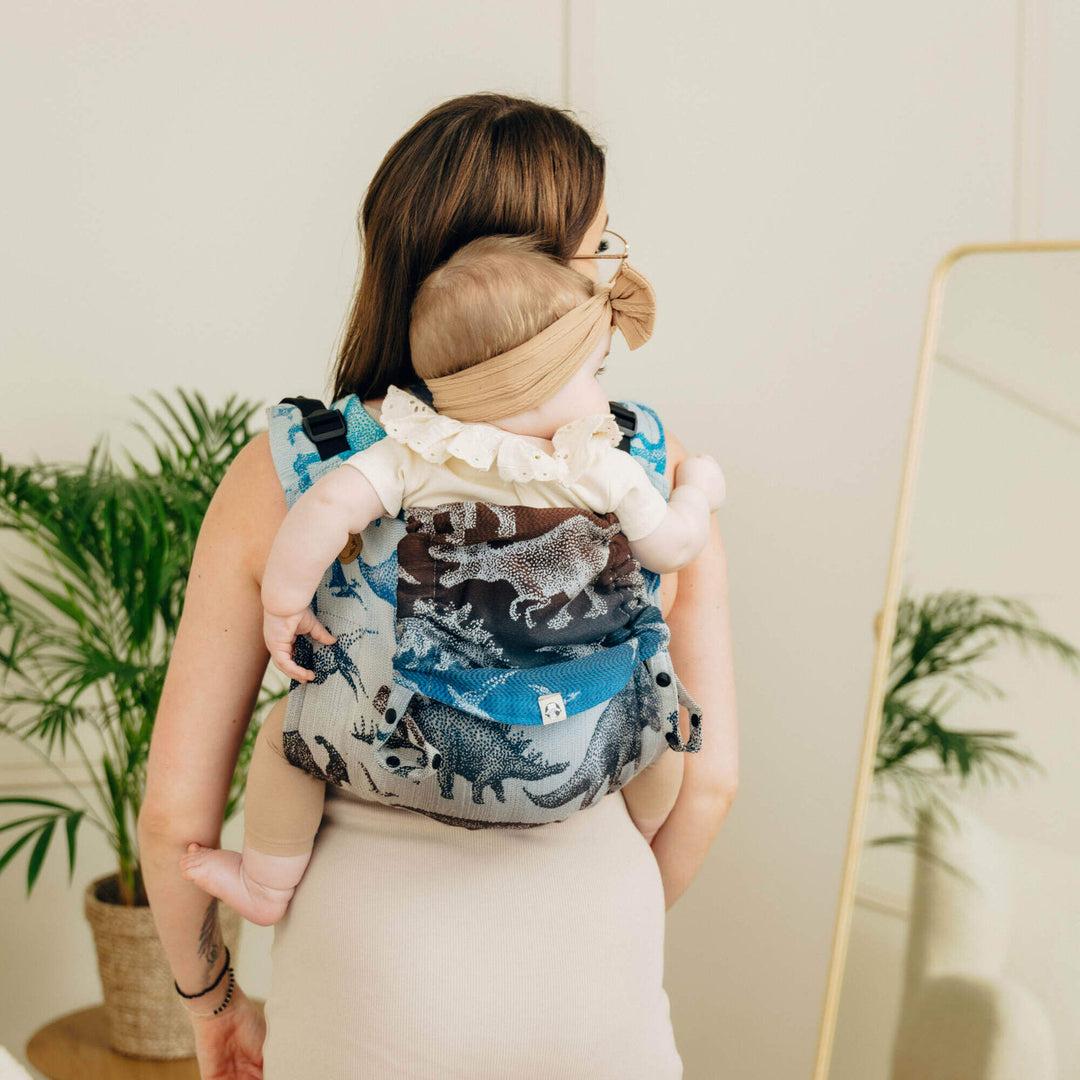 LennyLamb - LennyLamb Onbuhimo PRO - Jurassic Park Fossil - Cloth and Carry