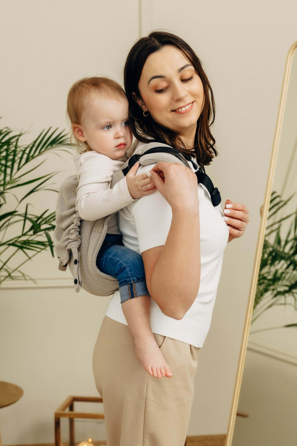 LennyLamb - LennyLamb Onbuhimo PRO - Peanut Butter - Cloth and Carry