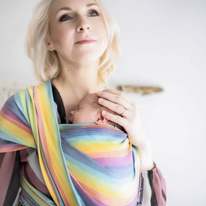 LennyLamb-BABY CARRIER HIRE: LennyLamb Preemie / Newborn Woven Wrap - Cloth and Carry