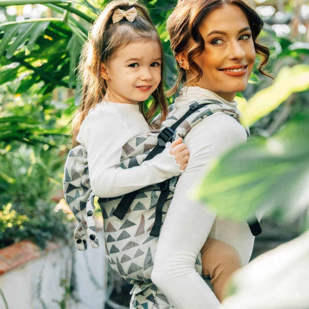 LennyLamb - LennyPreschool Carrier - Eagle Rocks - Hike (77% Cotton, 23% Lyocell) - Cloth and Carry