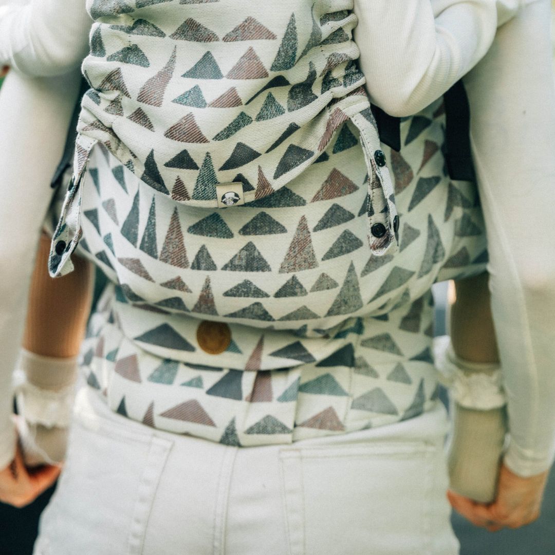LennyLamb - LennyPreschool Carrier - Eagle Rocks - Hike (77% Cotton, 23% Lyocell) - Cloth and Carry