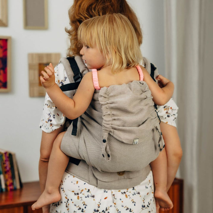 LennyLamb - LennyPreschool Carrier - Peanut Butter (100% Cotton) - Cloth and Carry