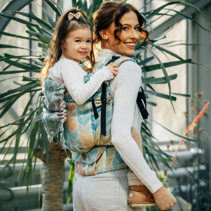 LennyLamb - LennyPreschool Carrier - Tangled Plait (100% Cotton) - Cloth and Carry