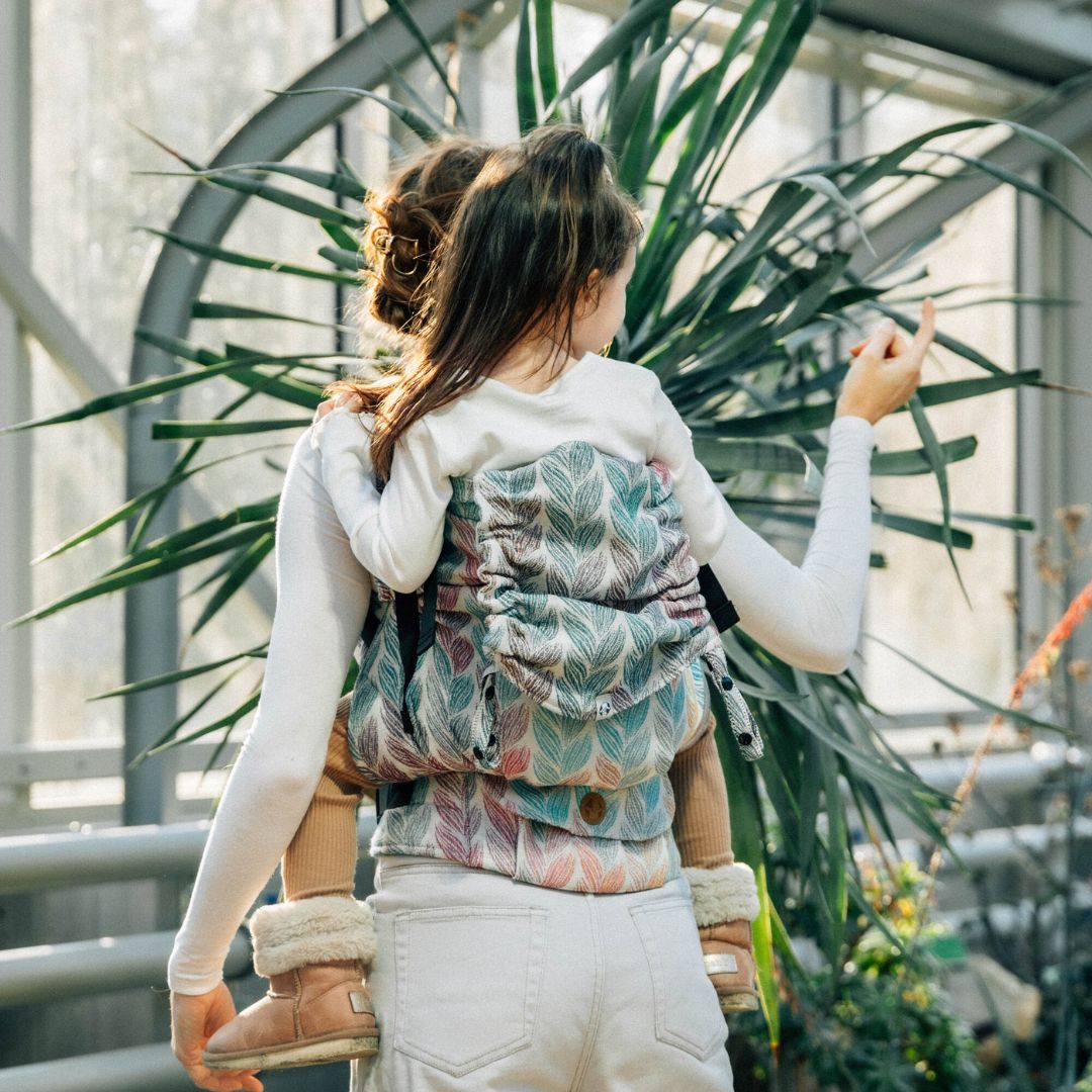 LennyLamb - LennyPreschool Carrier - Tangled Plait (100% Cotton) - Cloth and Carry