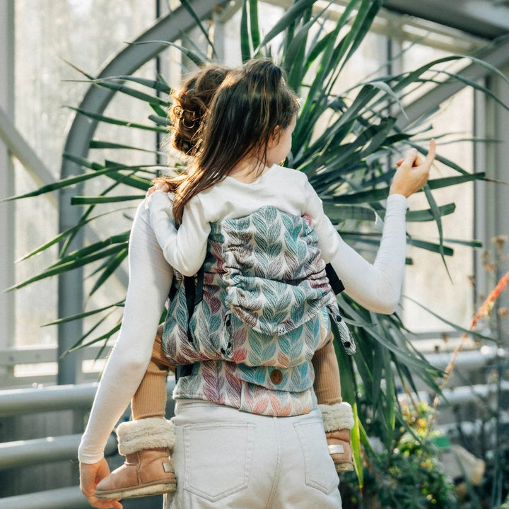 LennyLamb - LennyPreschool Carrier - Tangled Plait (100% Cotton) - Cloth and Carry