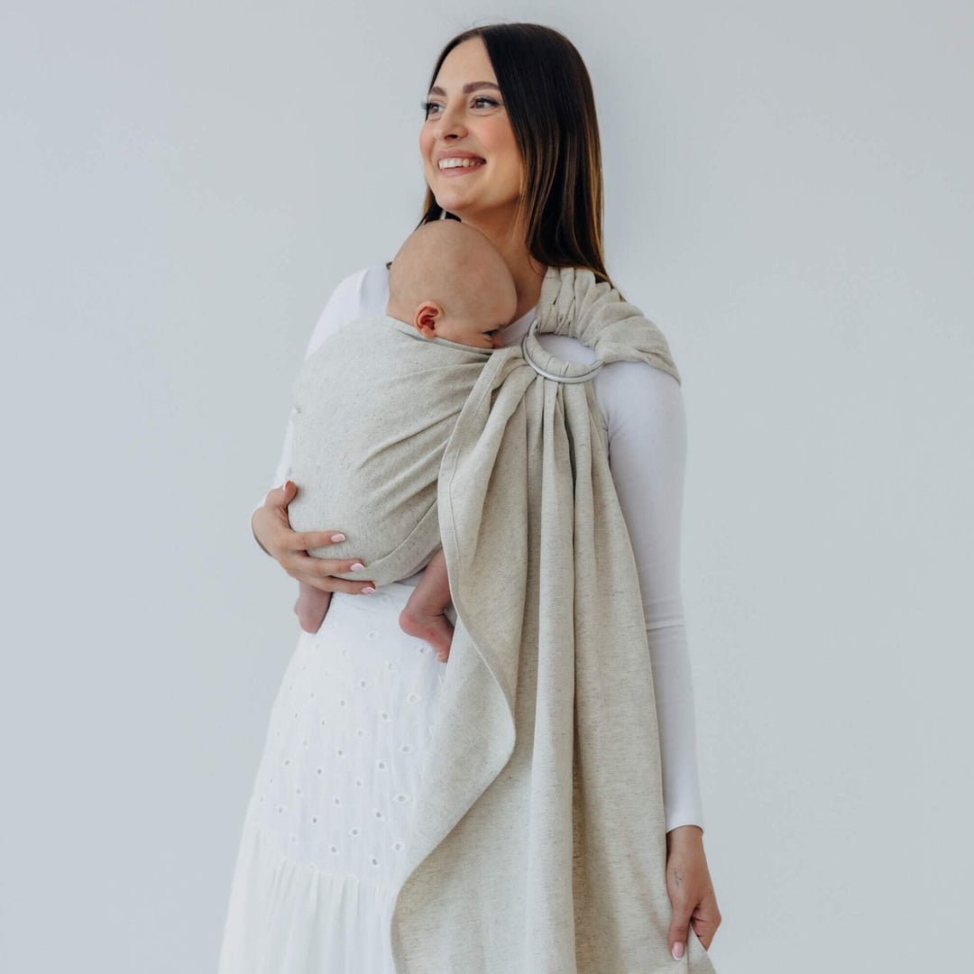 LennyLamb - LennyLamb Ring Sling - Airy (Cotton/Hemp/Lyocell) - Cloth and Carry