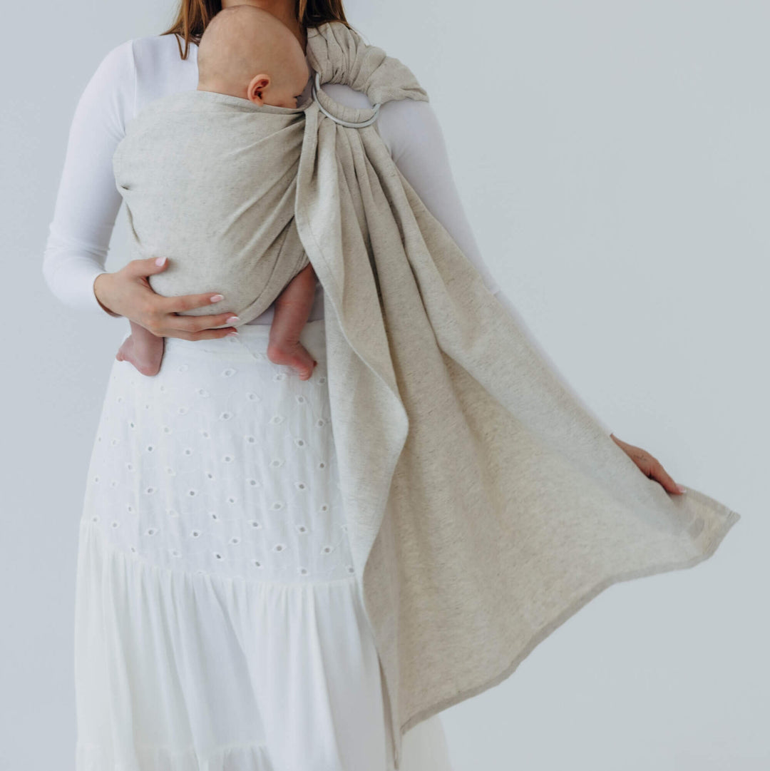 LennyLamb - LennyLamb Ring Sling - Airy (Cotton/Hemp/Lyocell) - Cloth and Carry