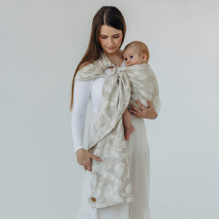 LennyLamb - LennyLamb Ring Sling - Viridiflora - Connect (Cotton/Hemp/Lyocell) - Cloth and Carry