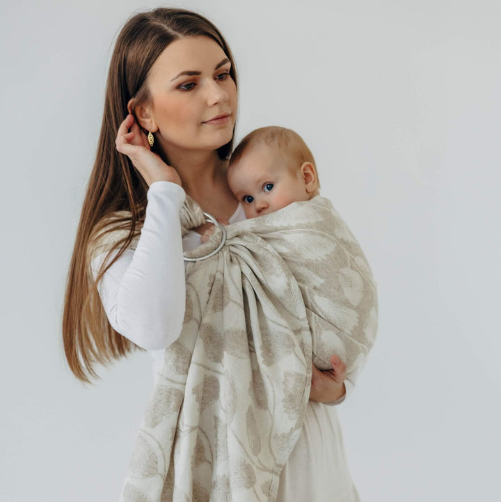LennyLamb - LennyLamb Ring Sling - Viridiflora - Connect (Cotton/Hemp/Lyocell) - Cloth and Carry