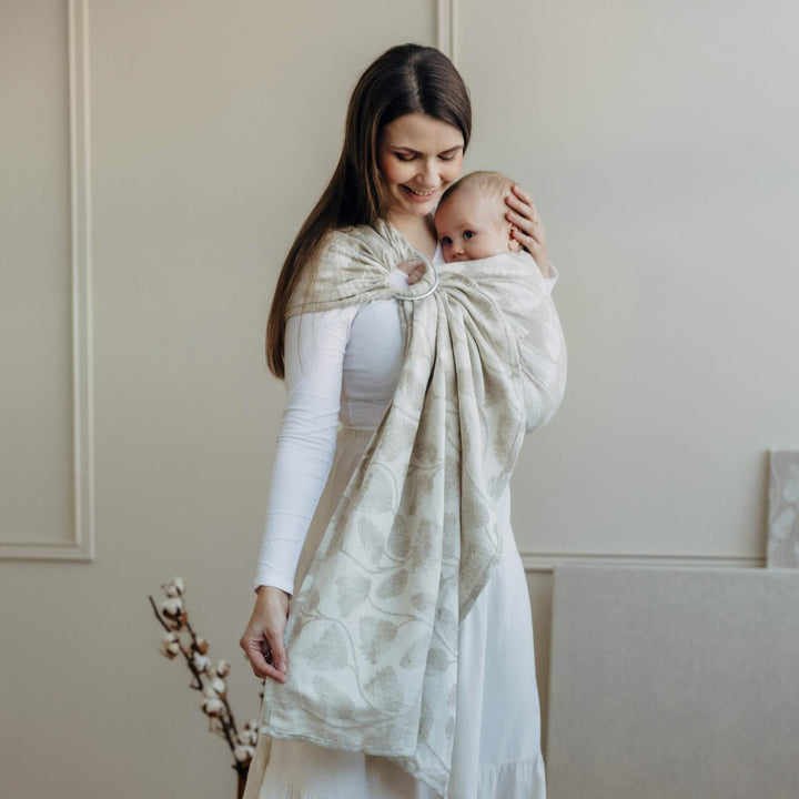 LennyLamb - LennyLamb Ring Sling - Viridiflora - Connect (Cotton/Hemp/Lyocell) - Cloth and Carry
