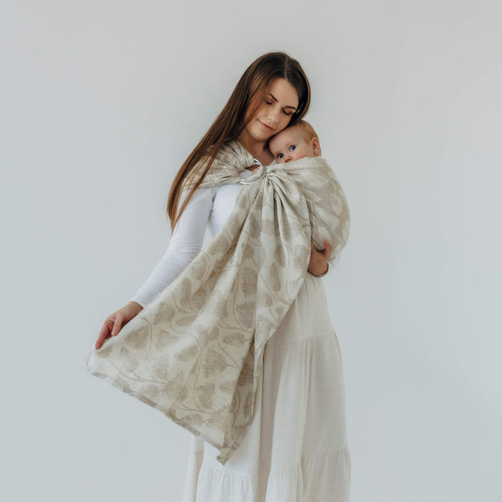 LennyLamb - LennyLamb Ring Sling - Viridiflora - Connect (Cotton/Hemp/Lyocell) - Cloth and Carry