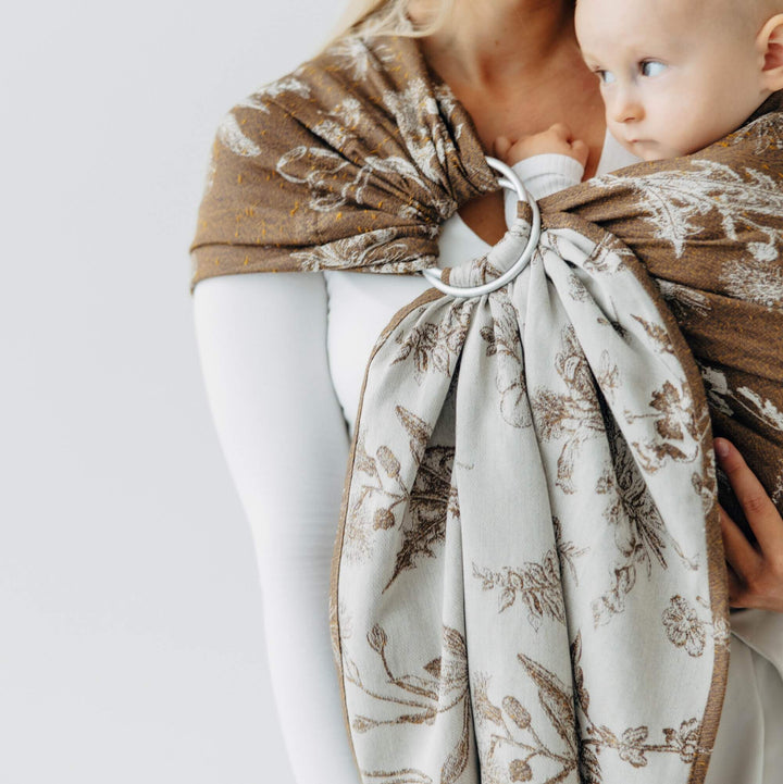 LennyLamb Ring Sling - Herbarium Raindrops * Ships in two weeks *