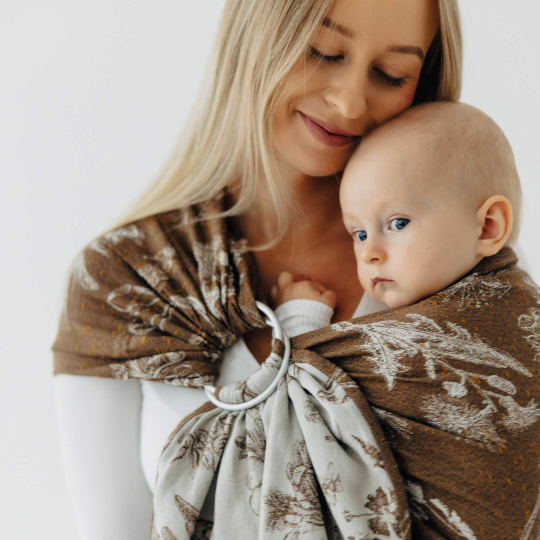 LennyLamb Ring Sling - Herbarium Raindrops * Ships in two weeks *