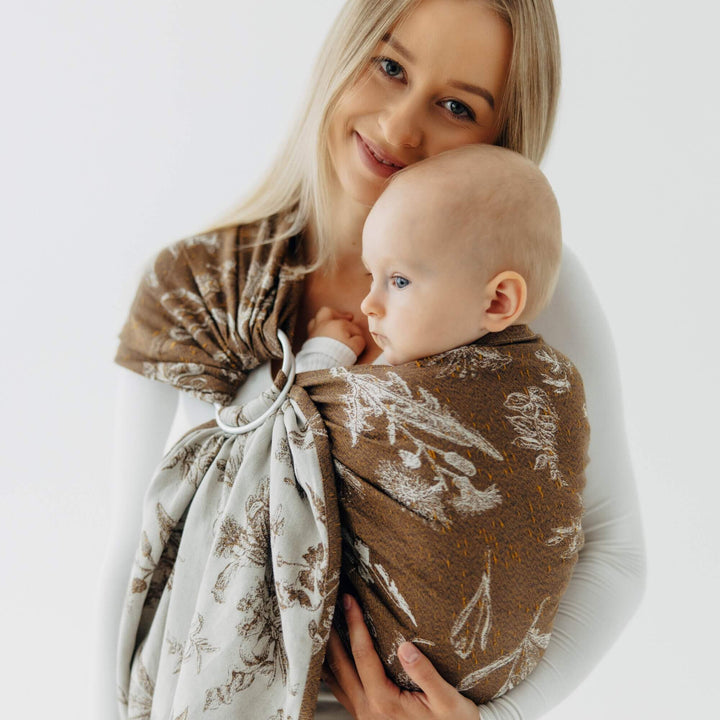 LennyLamb Ring Sling - Herbarium Raindrops * Ships in two weeks *