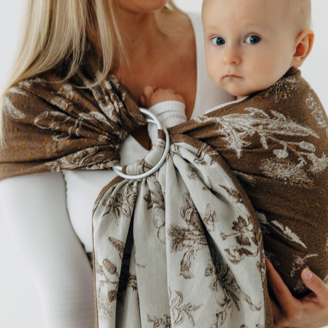 LennyLamb Ring Sling - Herbarium Raindrops * Ships in two weeks *