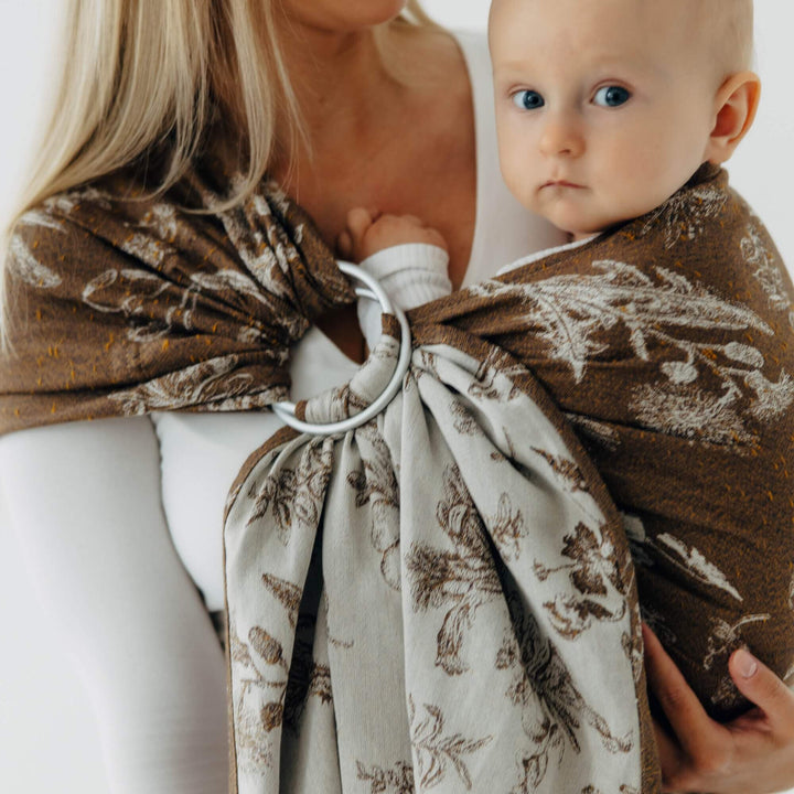 LennyLamb Ring Sling - Herbarium Raindrops * Ships in two weeks *