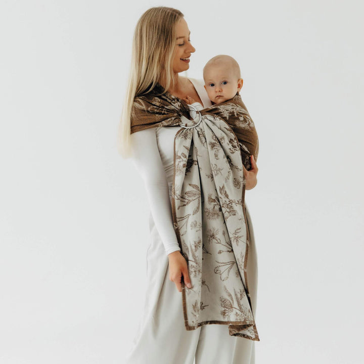 LennyLamb Ring Sling - Herbarium Raindrops * Ships in two weeks *