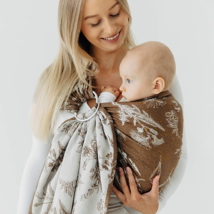 LennyLamb Ring Sling - Herbarium Raindrops * Ships in two weeks *