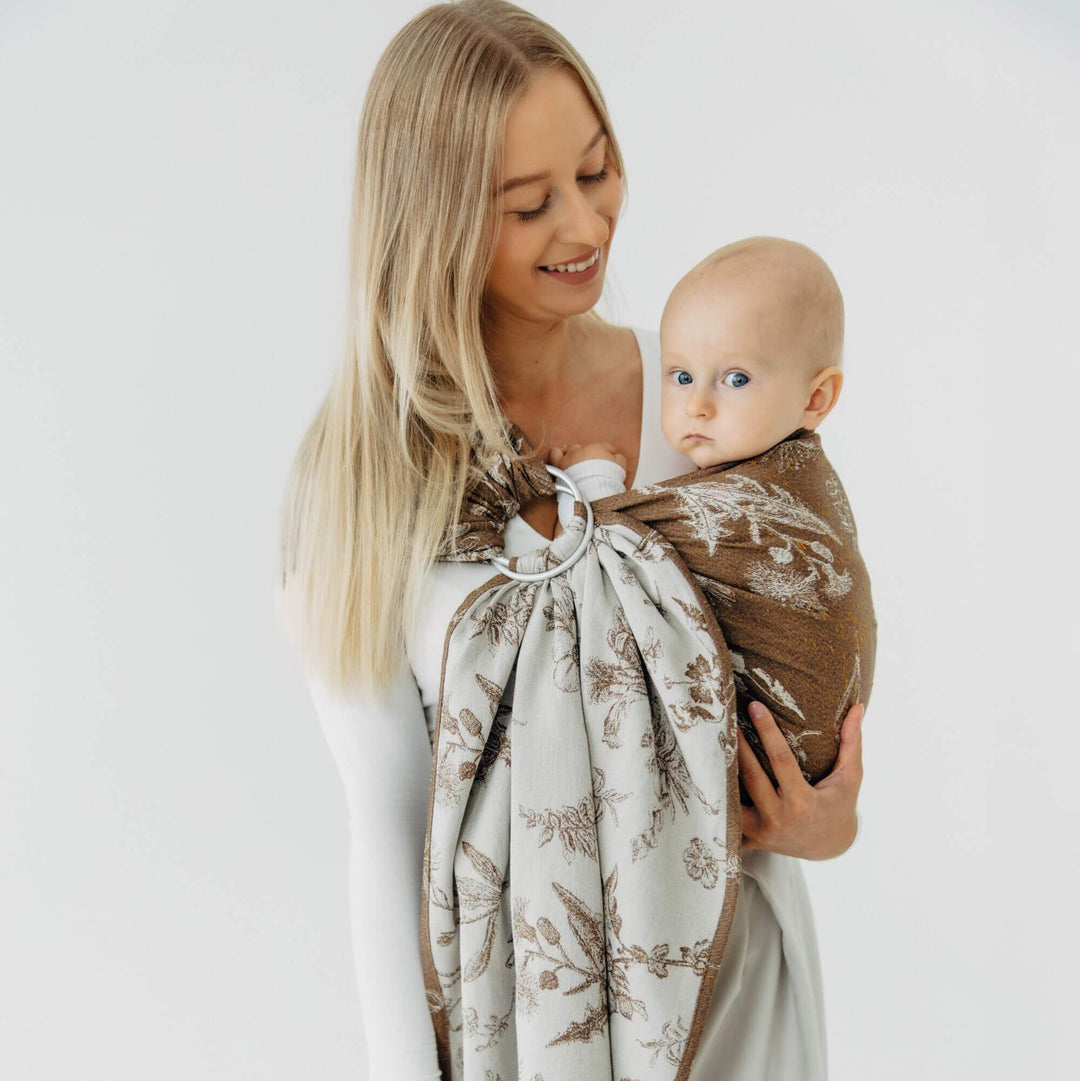 LennyLamb Ring Sling - Herbarium Raindrops * Ships in two weeks *