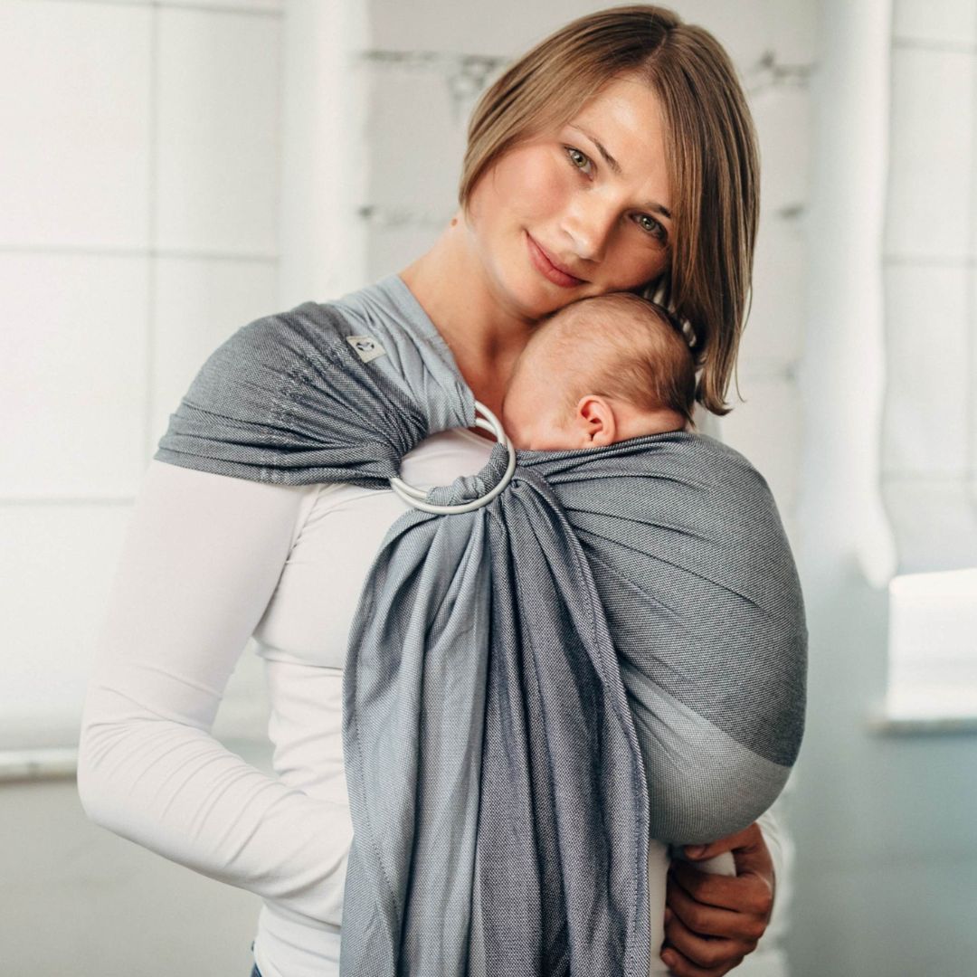 LennyLamb-LennyLamb Ring Sling - Howlite (100% Cotton) - Cloth and Carry