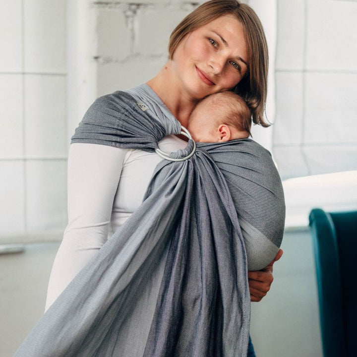 LennyLamb-LennyLamb Ring Sling - Howlite (100% Cotton) - Cloth and Carry