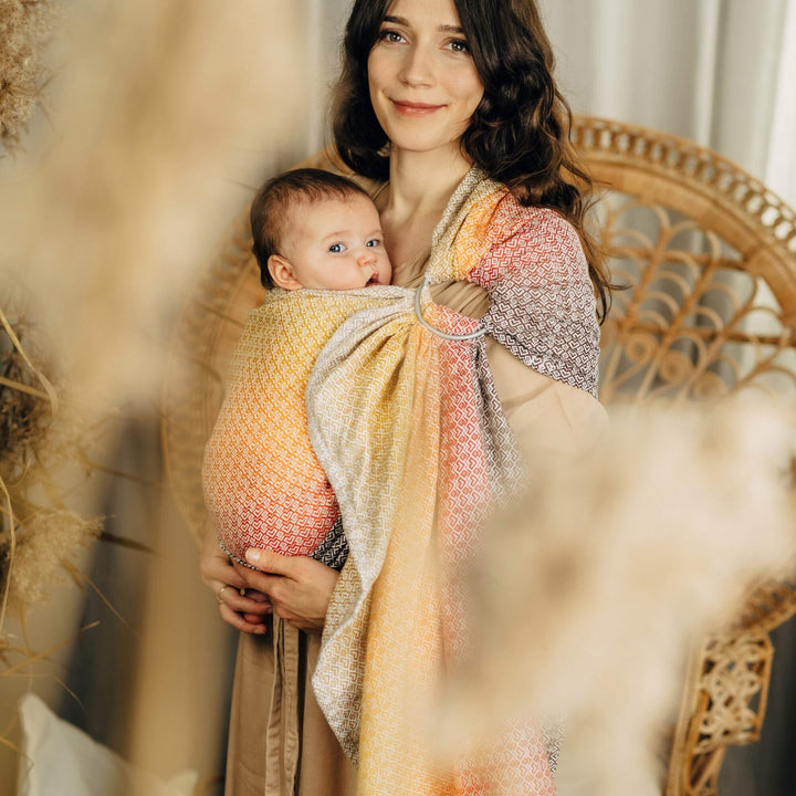 LennyLamb - LennyLamb Ring Sling - Little Love Madison (100% Cotton) - Cloth and Carry