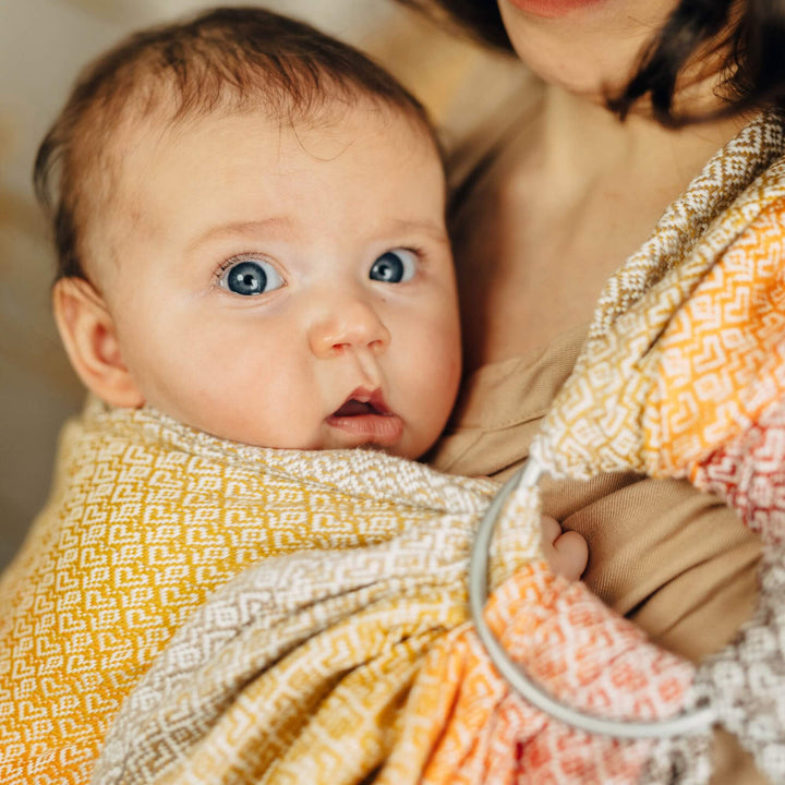 LennyLamb - LennyLamb Ring Sling - Little Love Madison (100% Cotton) - Cloth and Carry